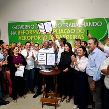 Obras de ampliação do Aeroporto Regional do Oeste em Barreiras são autorizadas pelos governos federal e estadual com investimento de mais de R$ 63 milhões