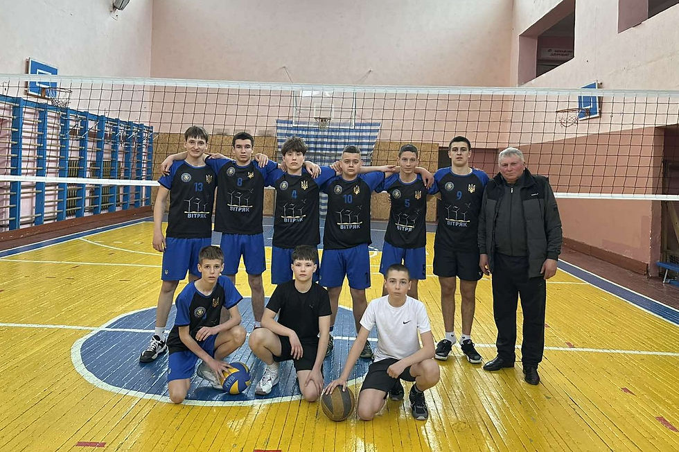 Команда з волейболу (ШВЛ) «Золоті Леви» Романковецької КДЮСШ - у фіналі чотирьох