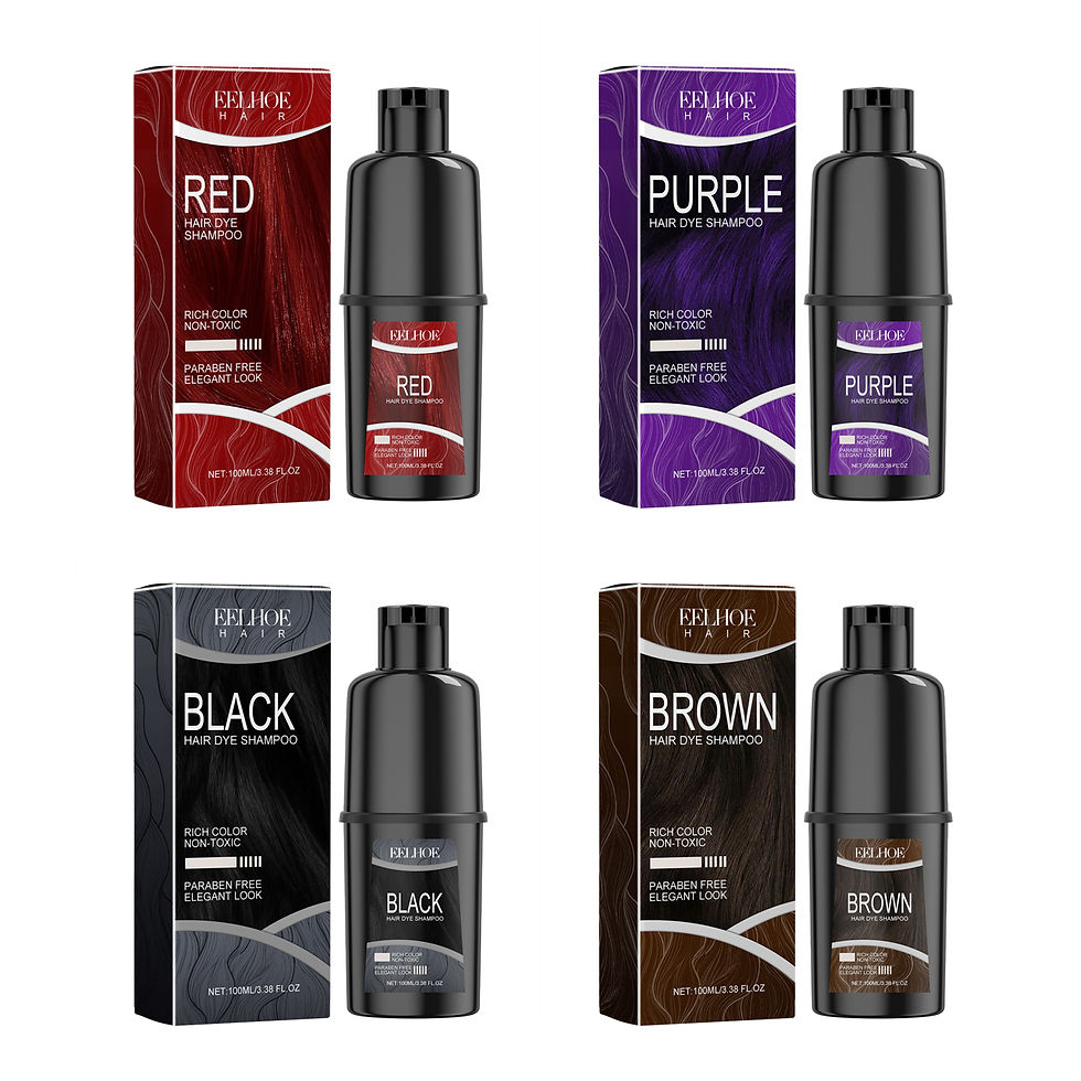 Thumbnail: Hair Dye Shampoo Quick Hairdressing Maintain Lasting Color Effect Softening Hair