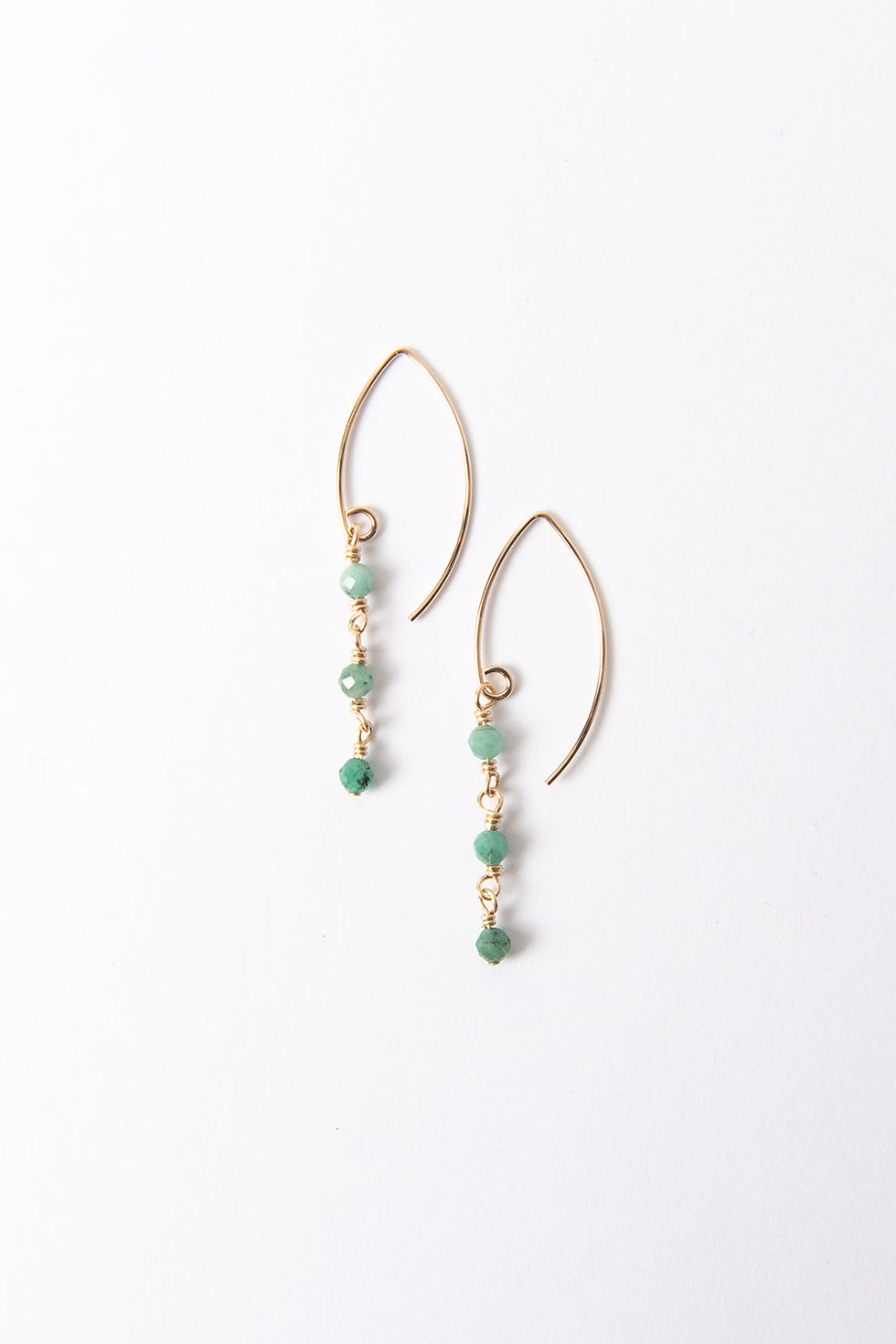 Thumbnail: Palisade Earrings Small | Gold Filled