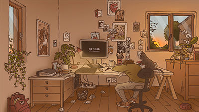 The Jazz Hop Café zzz Digital Art And Animation Package