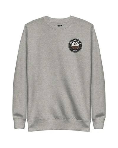 Embroidered Logo Sweater (Grey) | The Jazz Hop Café