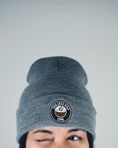 Jazz Hop Beanie (Grey) | The Jazz Hop Café