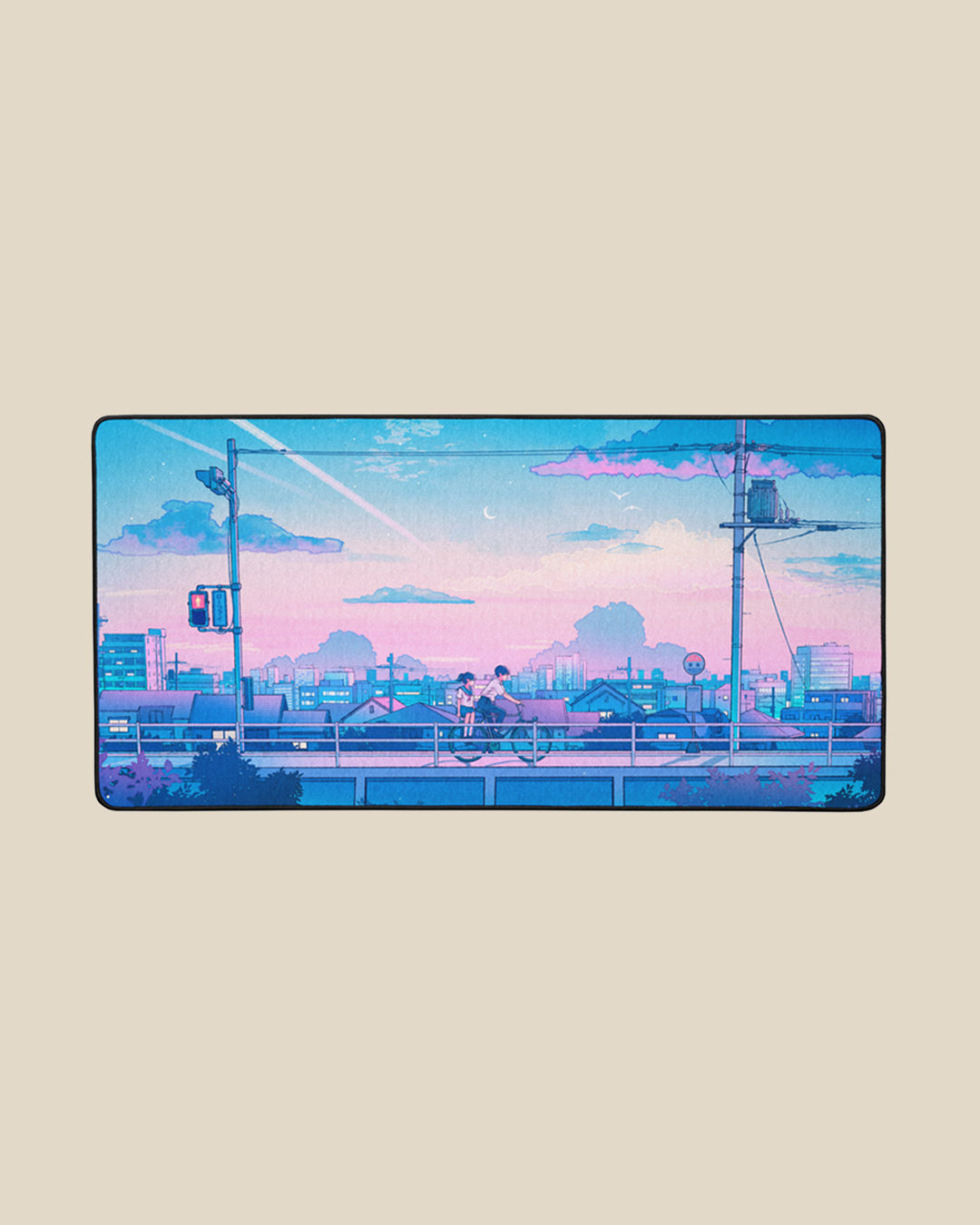 I Think I'm Falling For You Desk Mat