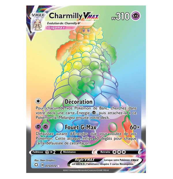 Rainbow Charmilly Vmax 073/072 - EB04.5 Destinées Radieuses