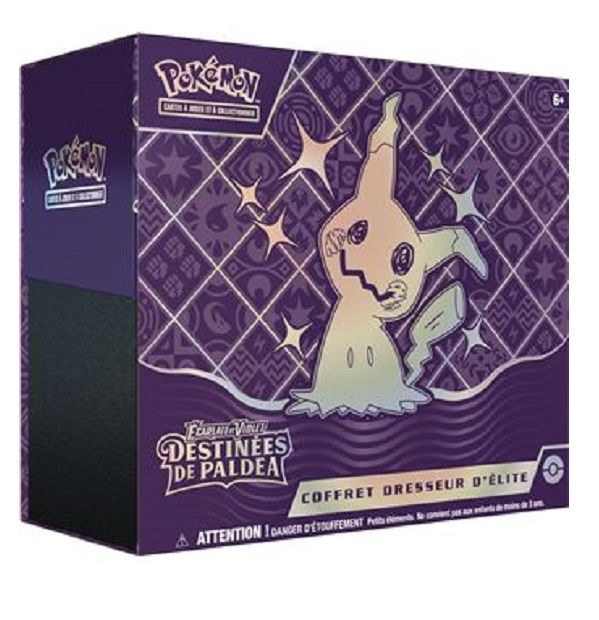 ETB Coffret Dresseur d'Elite EV04.5 Destinées de Paldea FR