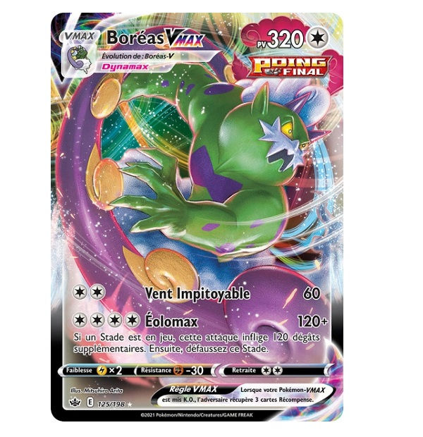 Boréas Vmax 125/198 - EB06 Règne de Glace