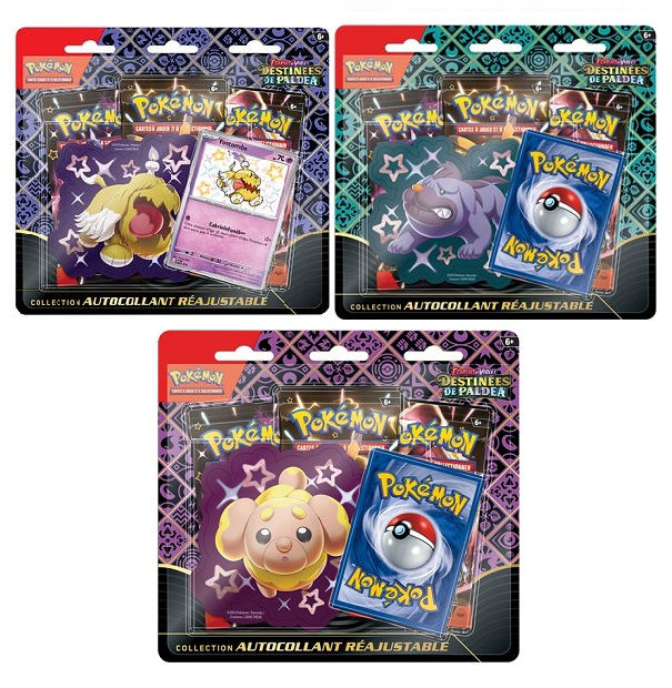 Tripack EV04.5 Destinées de Paldea FR