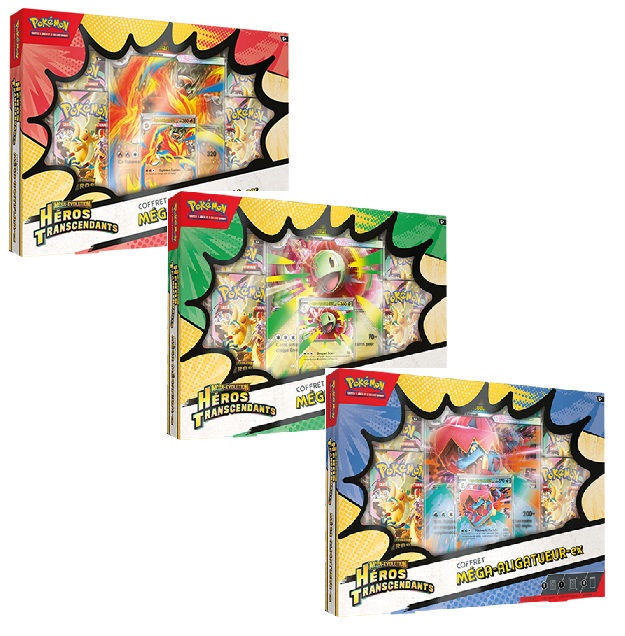 Coffret 4 boosters ME02.5 Héros Transcendants FR