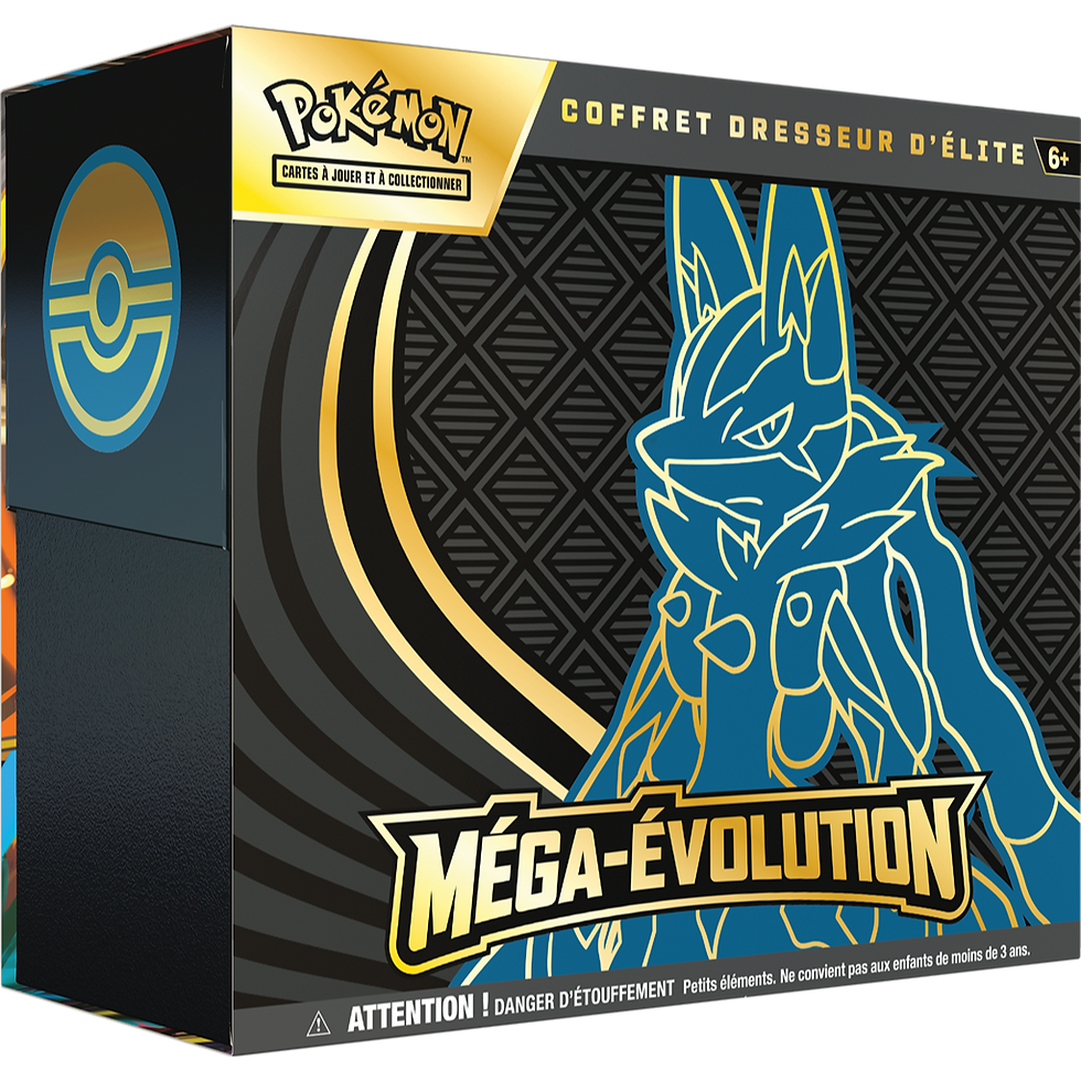 ETB Coffret Dresseur d'Elite Méga-Lucario ME01 Méga-Évolution FR
