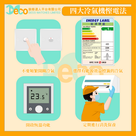 四大冷氣慳電大法