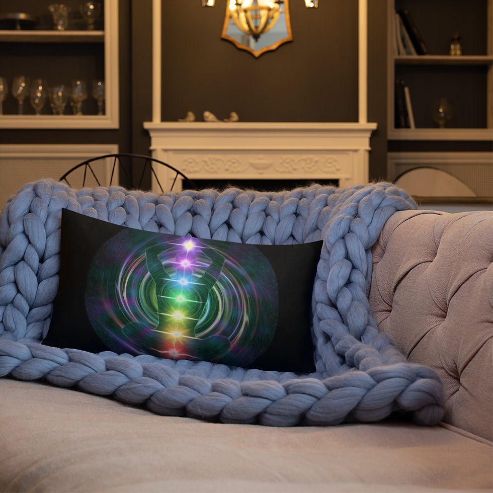 Thumbnail: Chakra Meditation Art Pillow