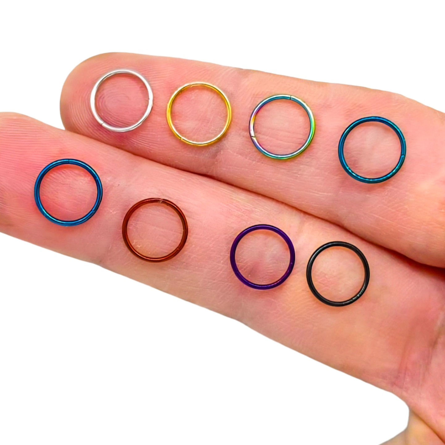 Titanijumska klik alka za nos (0,8 mm)