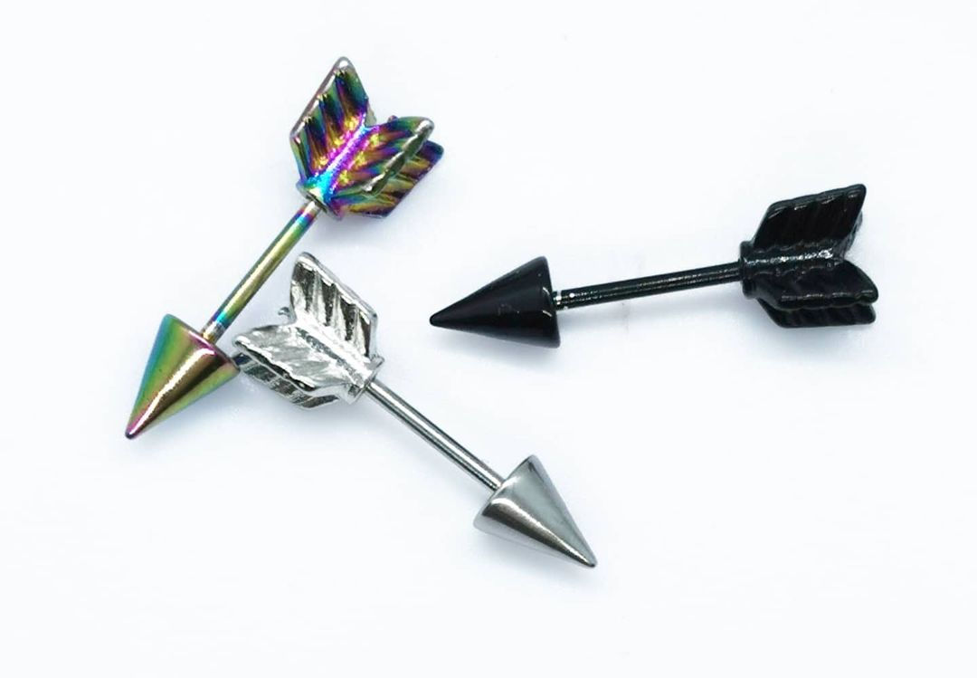 SURGICAL STEEL ARROW EARRINGS