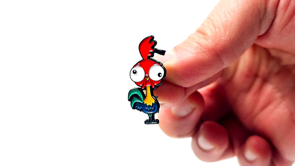 Thumbnail: Pin broš – Hei Hei, Woody Woodpecker ili Foghorn
