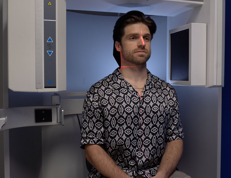 Taking 3D CBCT