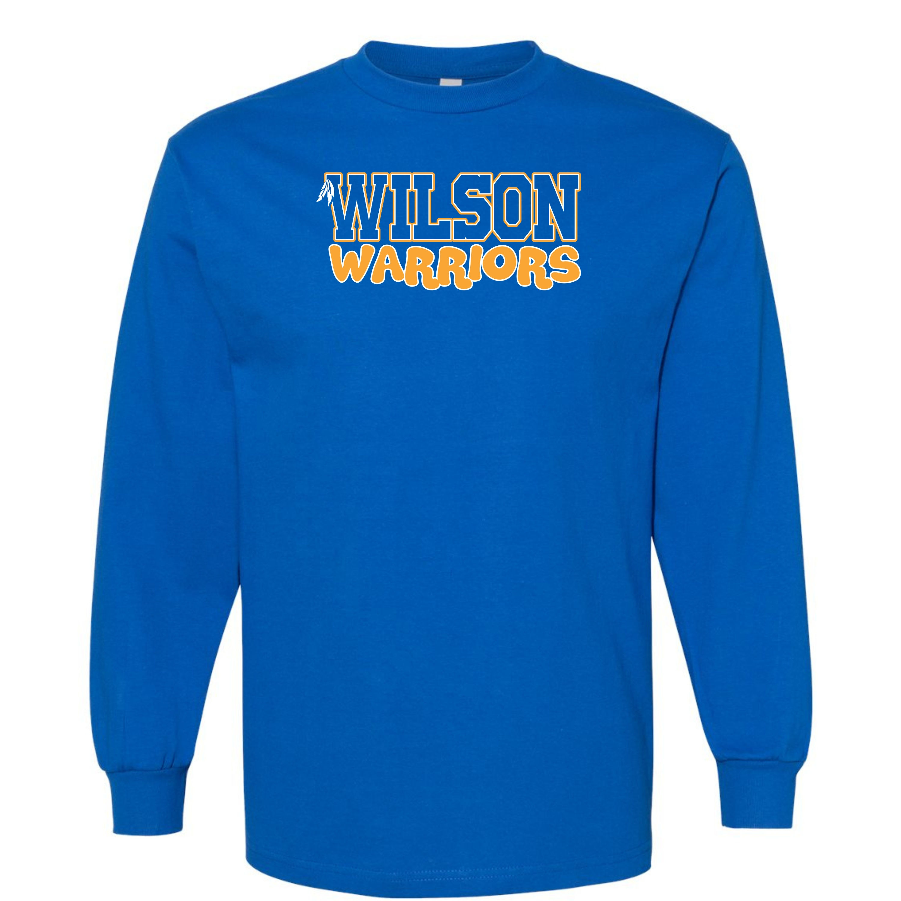 Wilson Warriors  - Gildan - Heavy Cotton™ Long Sleeve T-Shirt - 5400