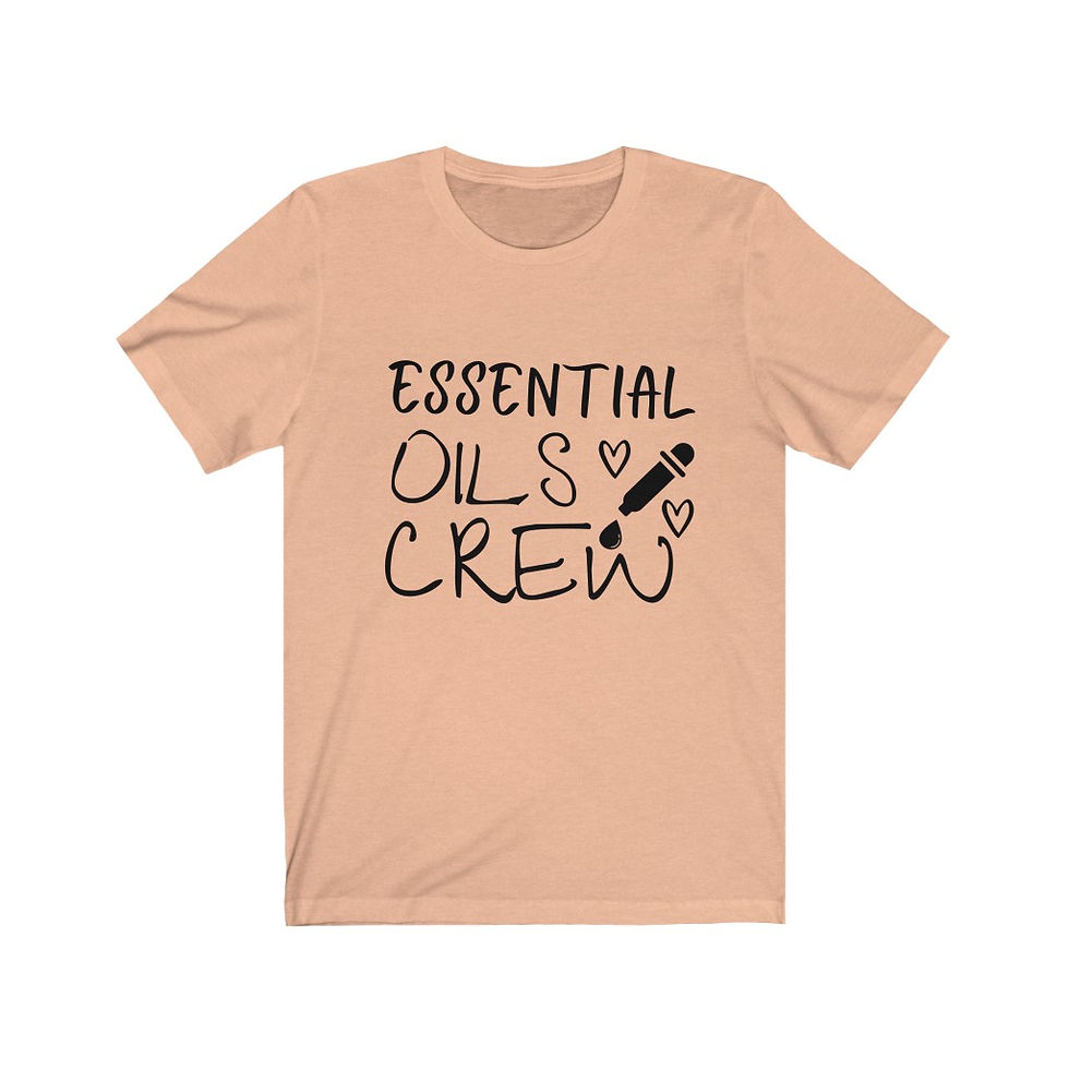 Thumbnail: Essential Oils Crew Unisex Short Sleeve Jersey Tee Shirt
