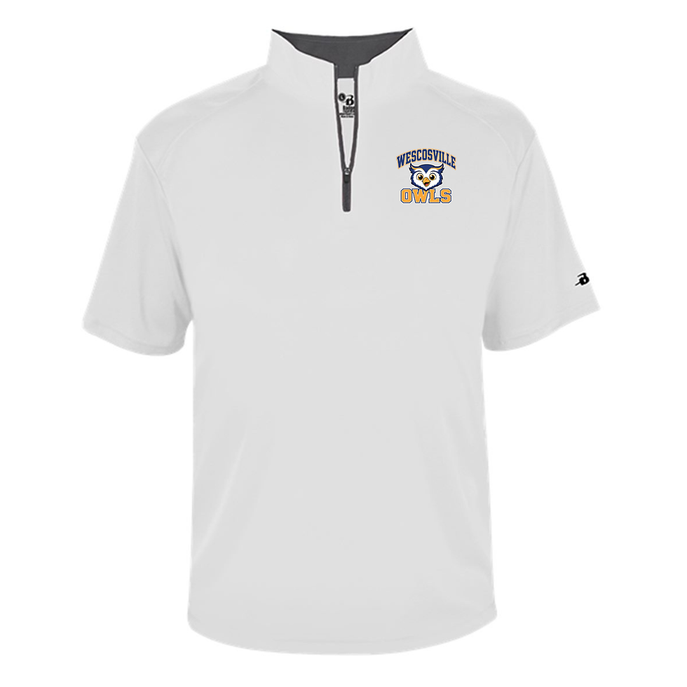 Thumbnail: B-Core Short Sleeve Quarter-Zip - 4199 (OWL)
