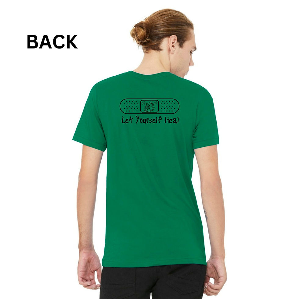 Thumbnail: EAMS Mental Health Kelly Green Bella+Canvas 3001 Unisex Short Sleeve Tee