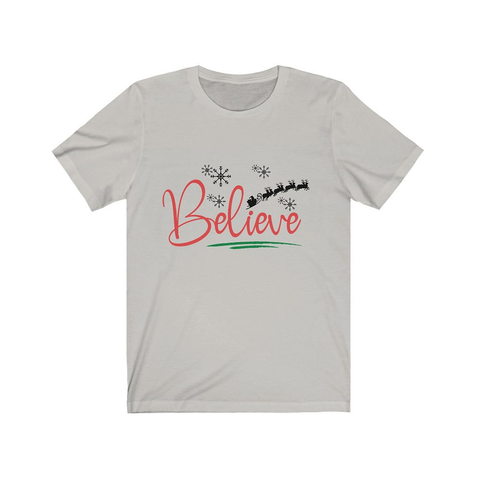 Thumbnail: Believe Unisex Short Sleeve Jersey  Tee