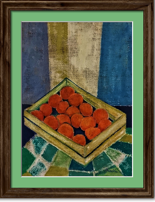 Natura morta Arance - Olio su tela 50x70 196?