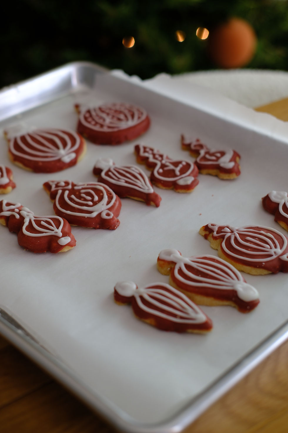 Festive Ornament Cookies