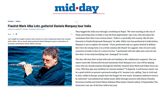 Mid Day Recalling roots