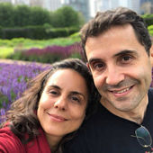 Sandra Caselato y Yuri Haasz