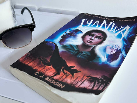 C.J Biggin's middle-grade fantasy book, IYANWA