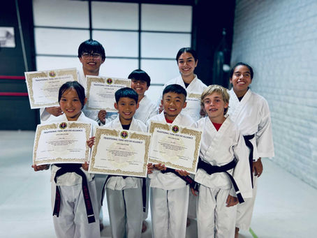 Celebrating Excellence: Black Belt Ceremony Showcases the Best of Karate in San Marcos