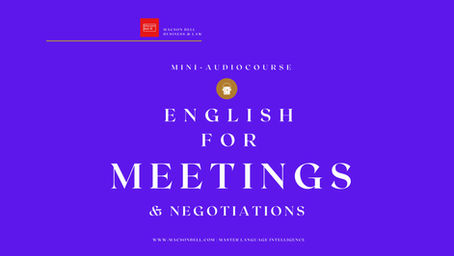 English for Meetings Audiobook 