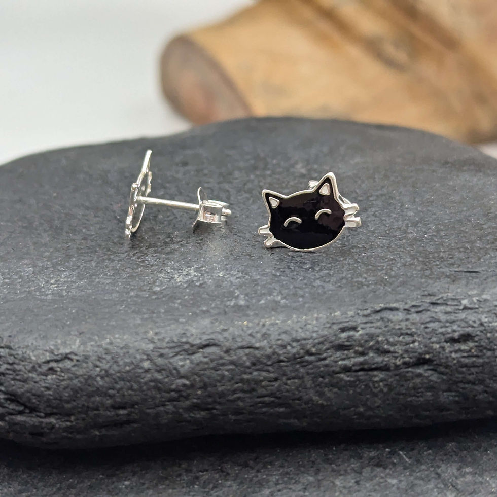 Thumbnail: Black Cat Studs