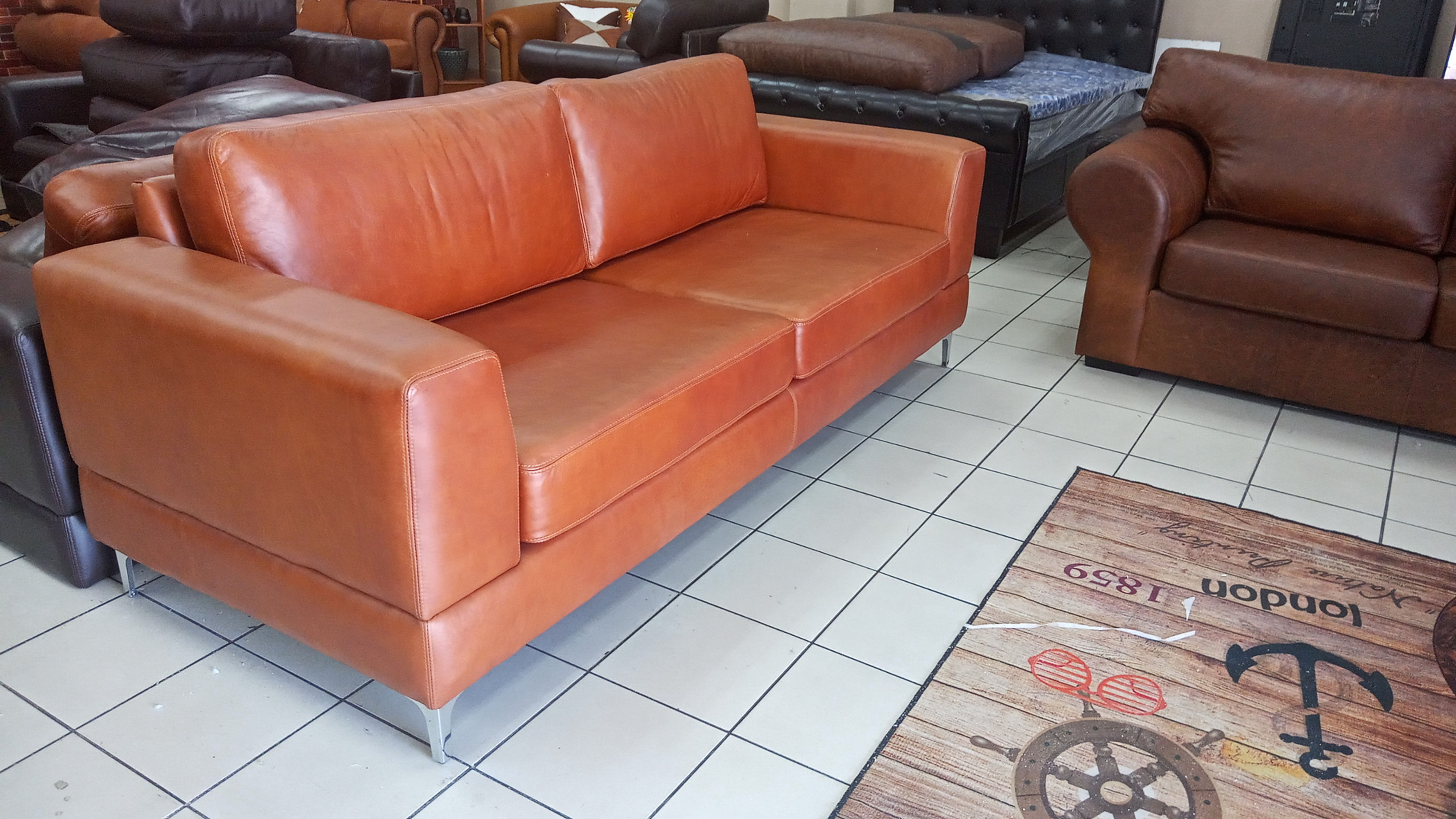 Zico Leather Couch