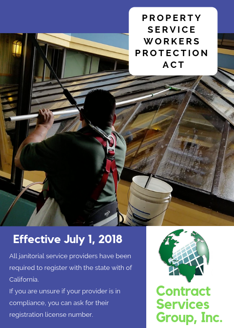 Property service workers protection act graphic