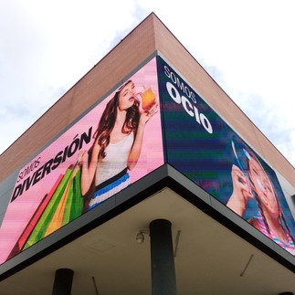Pantalla esquinera camino de la plata
