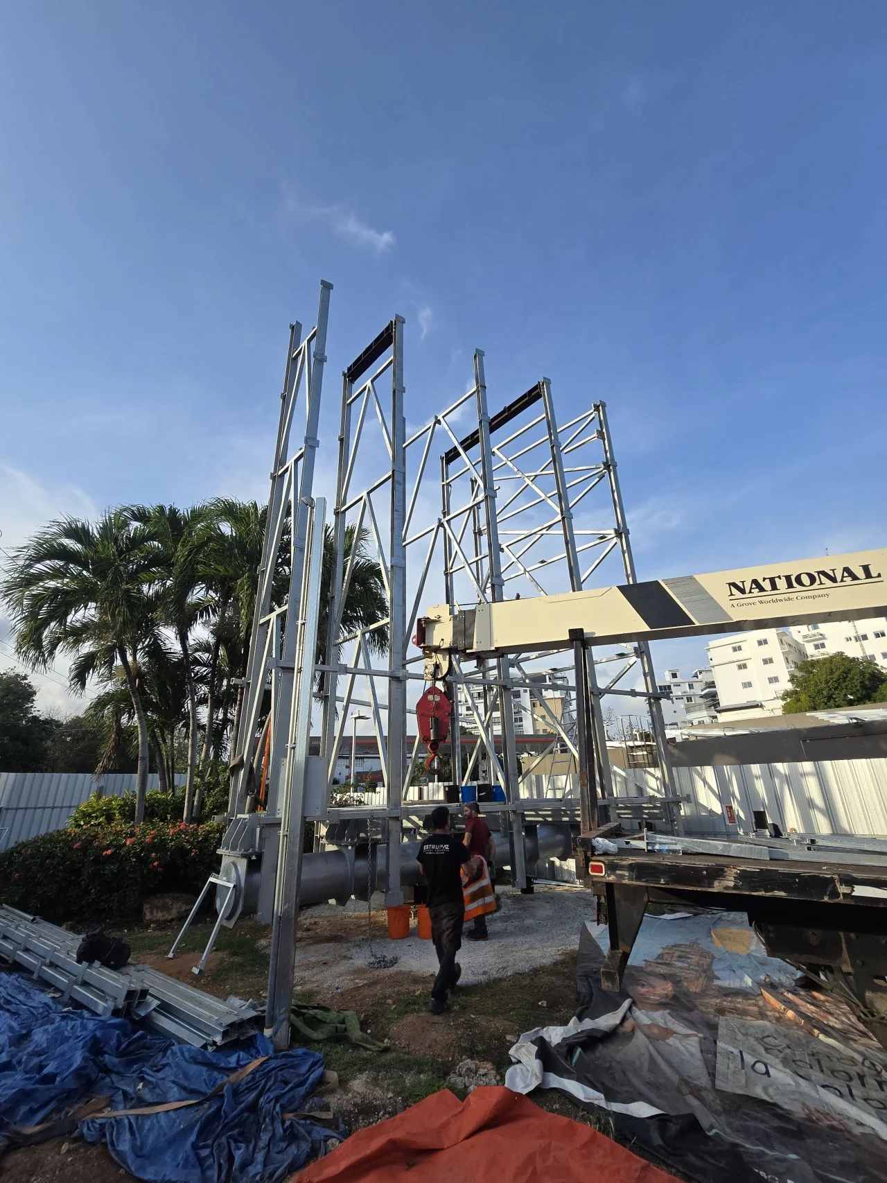 Estructura Monoposte