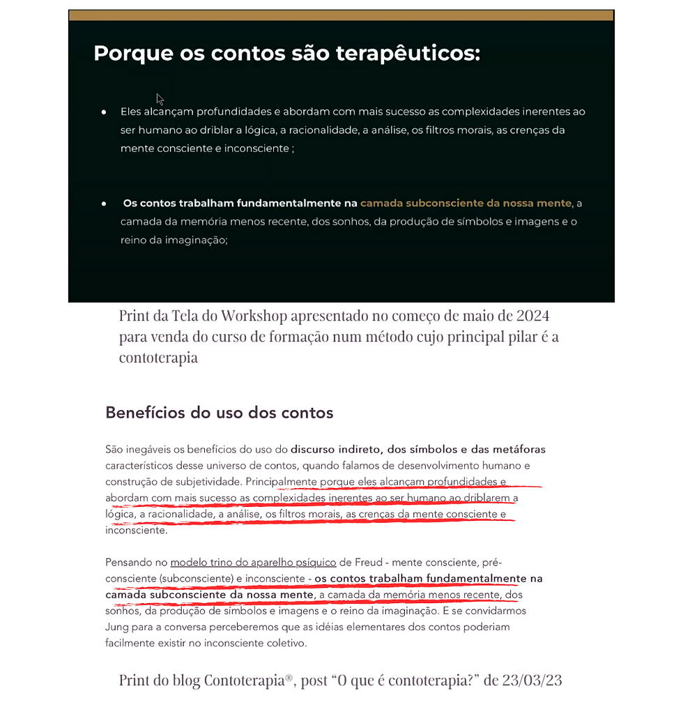 beneficio dos contos terapeuticos