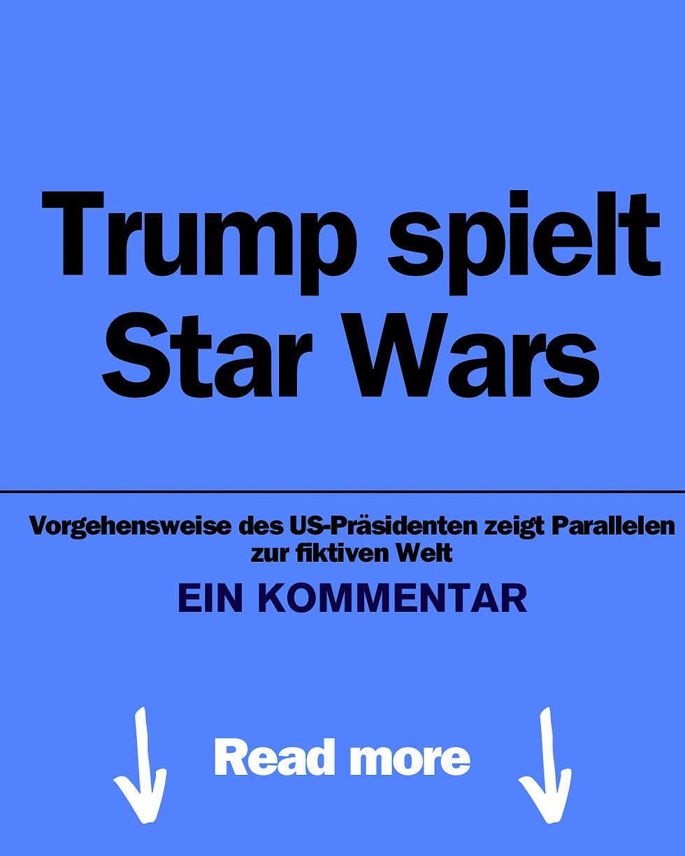 Trump spielt Star Wars