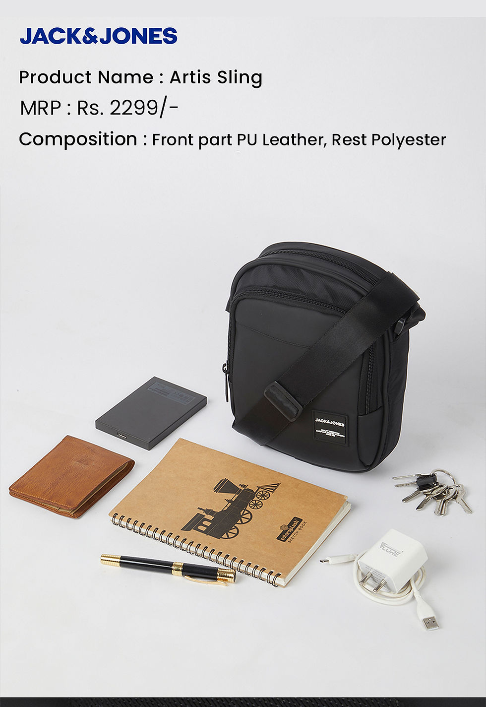 Thumbnail: Sling Bags | JACK & | JJ ARTIS sling| D1000