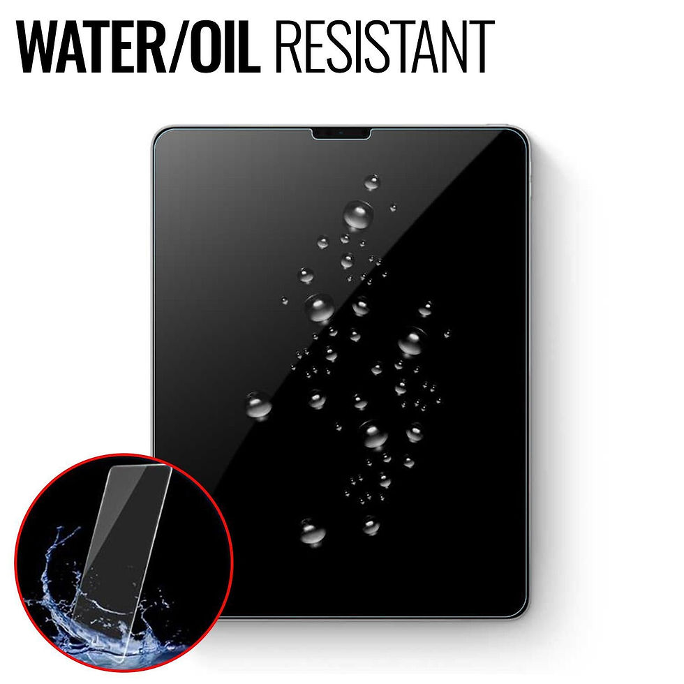 Thumbnail: Tempered Glass Screen Protector For iPad Pro 12.9 Sensitive Scratch Water Resist