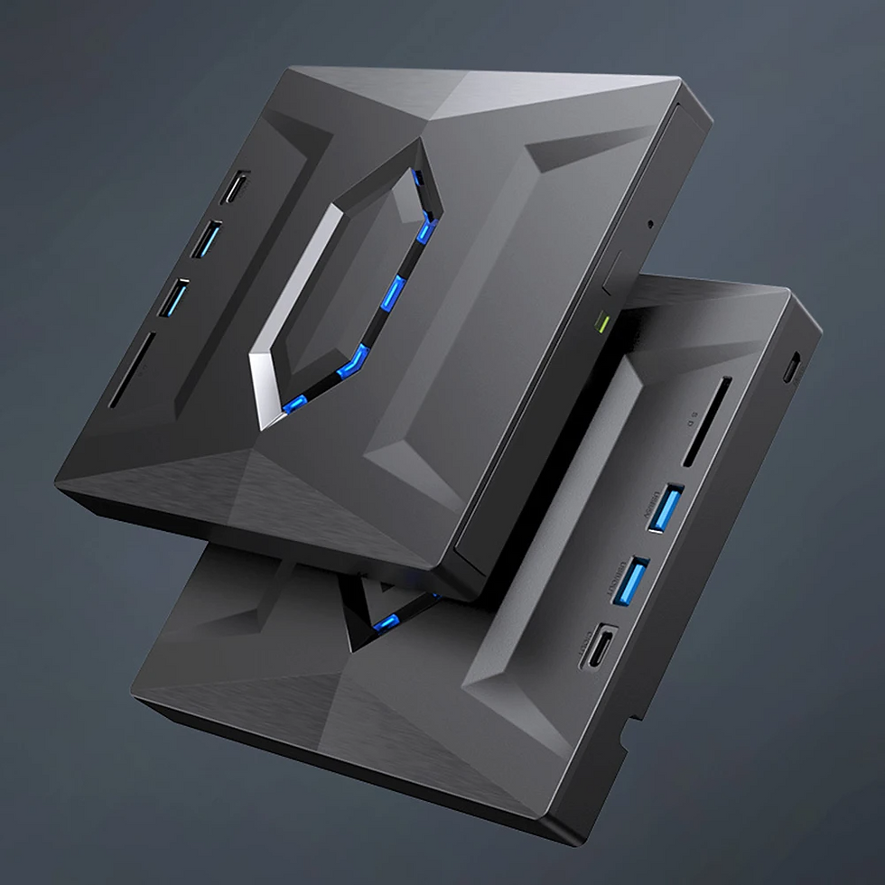 Thumbnail: External CD DVD Drive USB 3.0 Writer Burner Player for PC Laptop Windows 11 10