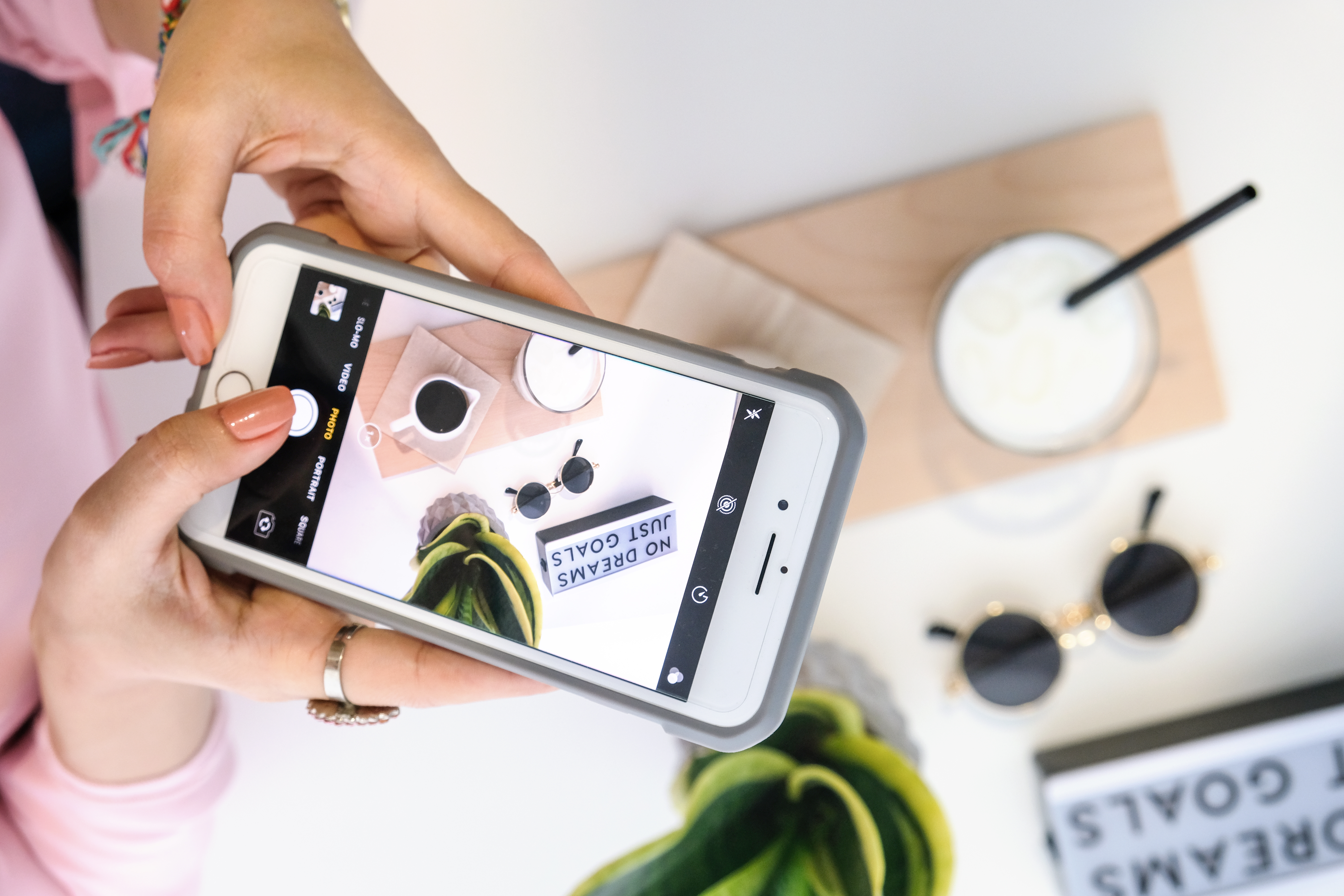 Canva - Person Taking Photo of Milk and