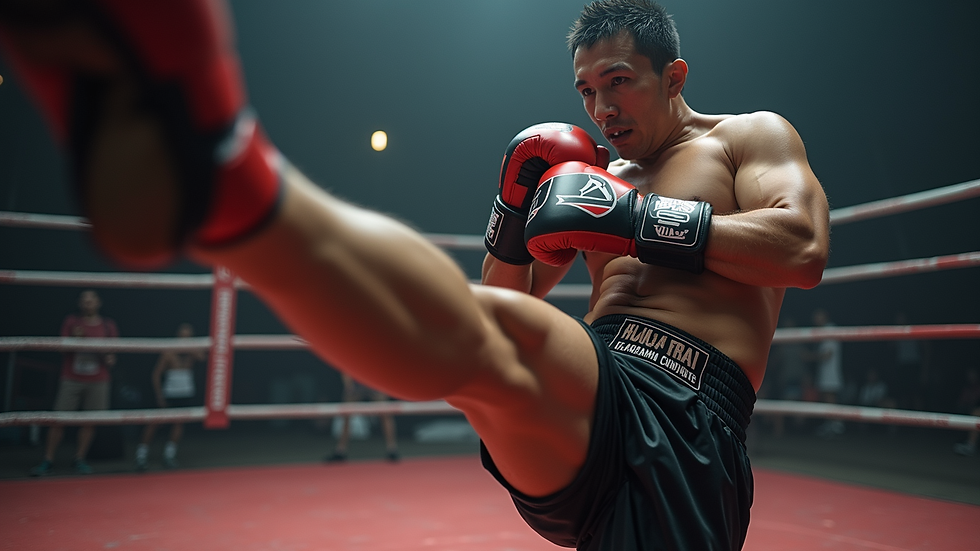 Kracht en Explosiviteit: Muay Thai voor Fitness