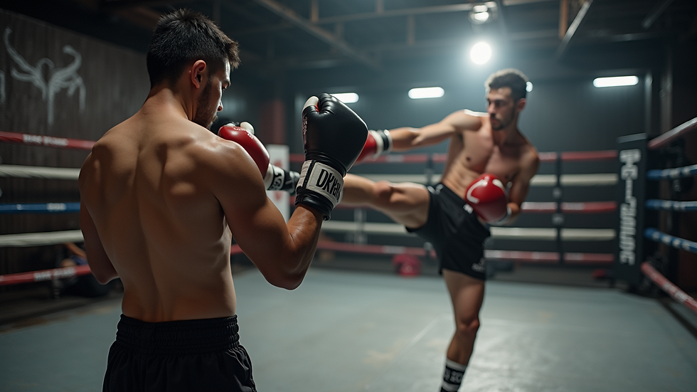 Verlies Gewicht met Muay Thai Training