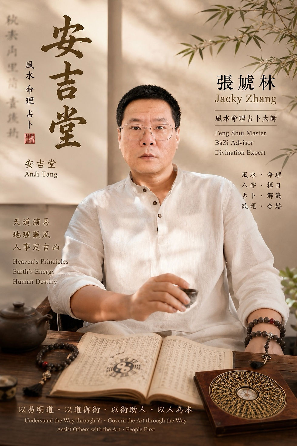 安吉堂张虓林老师|墨尔本风水命理与重大决策咨询