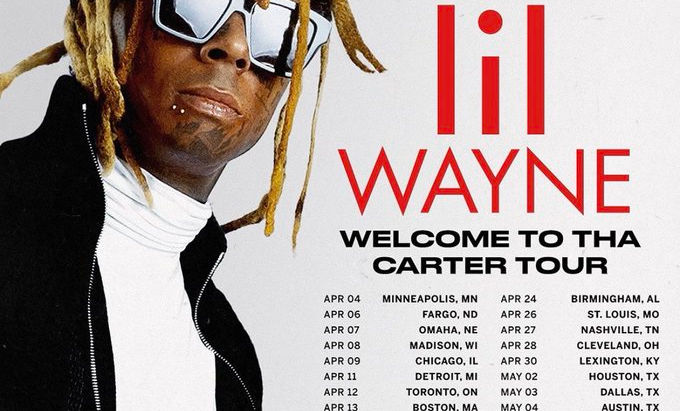 Lil Wayne announces 'Welcome to Tha Carter Tour'
