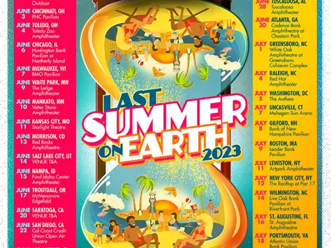 Barenaked Ladies announce 'Last Summer On Earth' Tour