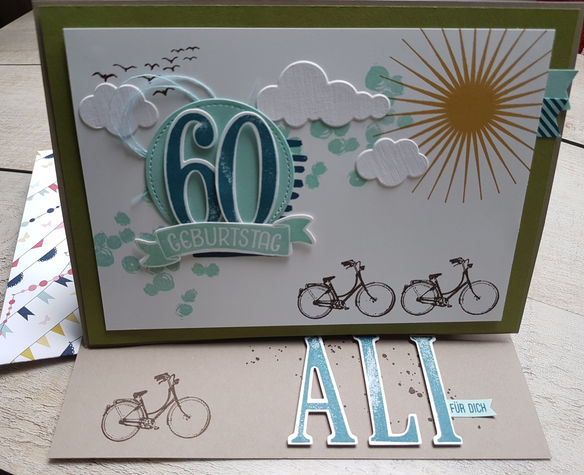 60.Geburtstag mit Fahrrad