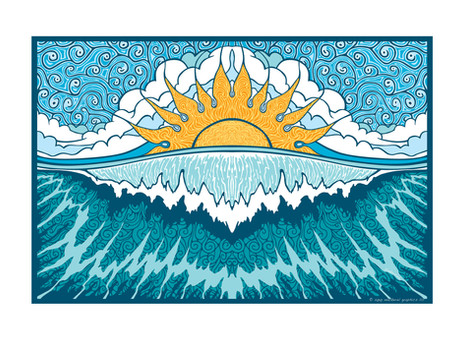 Sun Wave Licensed Art